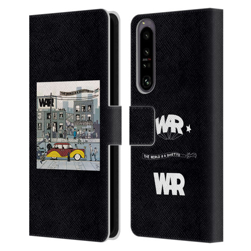 War Graphics The World Is A Ghetto Album Leather Book Wallet Case Cover For Sony Xperia 1 IV