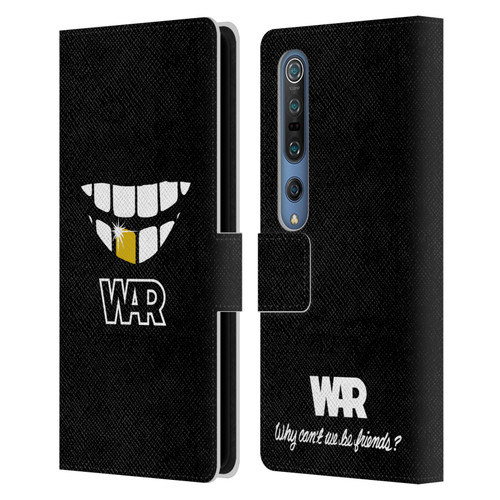 War Graphics Why Can't We Be Friends? Leather Book Wallet Case Cover For Xiaomi Mi 10 5G / Mi 10 Pro 5G