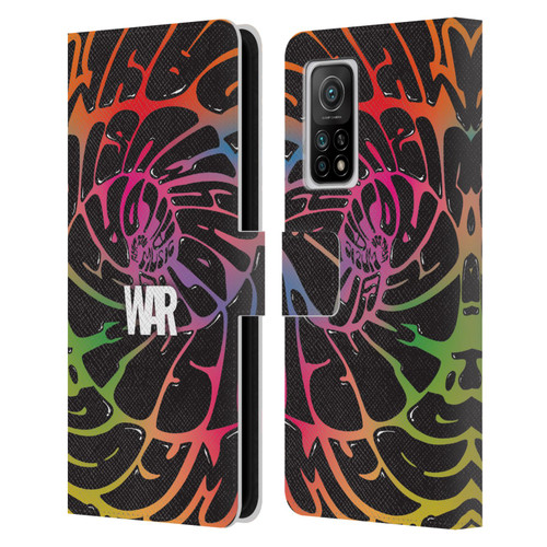 War Graphics All Day Colorful Leather Book Wallet Case Cover For Xiaomi Mi 10T 5G