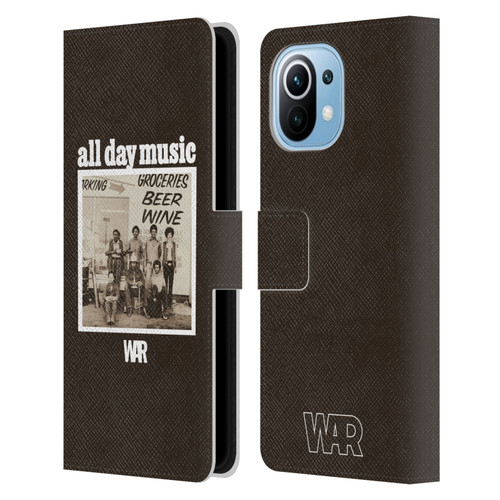 War Graphics All Day Music Album Leather Book Wallet Case Cover For Xiaomi Mi 11