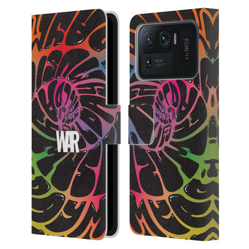 War Graphics All Day Colorful Leather Book Wallet Case Cover For Xiaomi Mi 11 Ultra