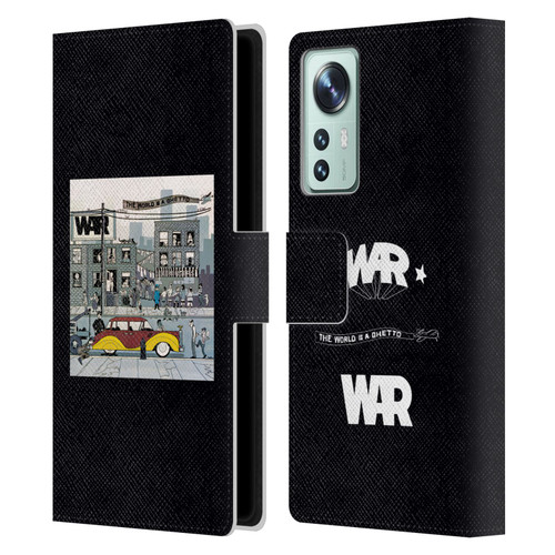 War Graphics The World Is A Ghetto Album Leather Book Wallet Case Cover For Xiaomi 12