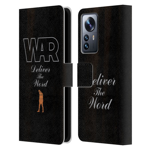 War Graphics Deliver The World Leather Book Wallet Case Cover For Xiaomi 12 Pro