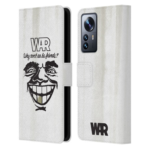 War Graphics Friends Art Leather Book Wallet Case Cover For Xiaomi 12 Pro