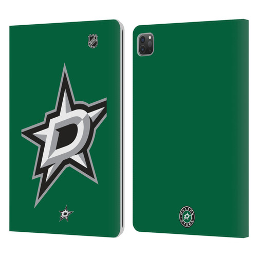 NHL Dallas Stars Oversized Leather Book Wallet Case Cover For Apple iPad Pro 11 2020 / 2021 / 2022