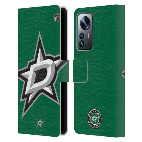 NHL Dallas Stars Oversized Leather Book Wallet Case Cover For Xiaomi 12 Pro