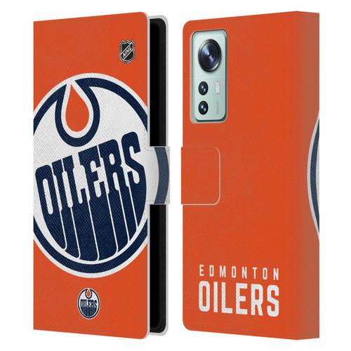 NHL Edmonton Oilers Oversized Leather Book Wallet Case Cover For Xiaomi 12