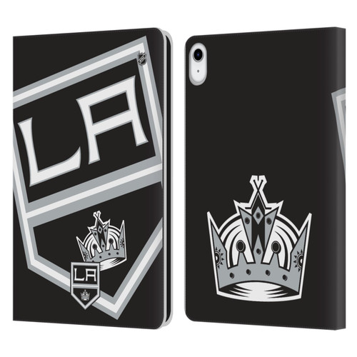 NHL Los Angeles Kings Oversized Leather Book Wallet Case Cover For Apple iPad 10.9 2022/2025
