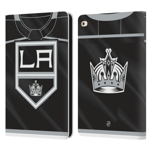 NHL Los Angeles Kings Jersey Leather Book Wallet Case Cover For Apple iPad Air 2 (2014)