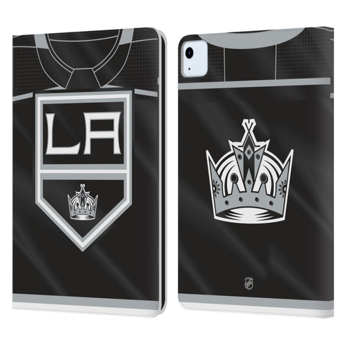 NHL Los Angeles Kings Jersey Leather Book Wallet Case Cover For Apple iPad Air 11 2020/2022/2024
