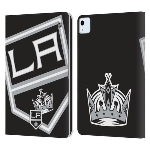 NHL Los Angeles Kings Oversized Leather Book Wallet Case Cover For Apple iPad Air 11 2020/2022/2024