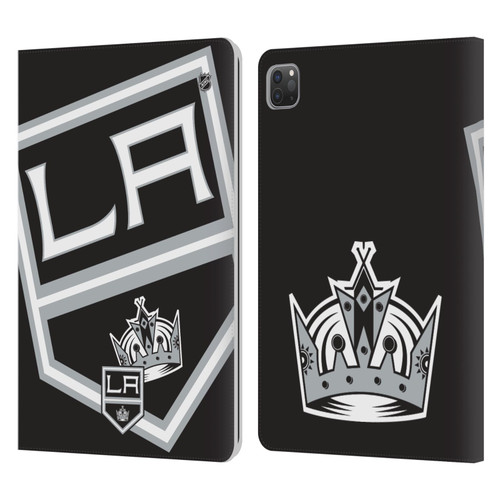 NHL Los Angeles Kings Oversized Leather Book Wallet Case Cover For Apple iPad Pro 11 2020 / 2021 / 2022