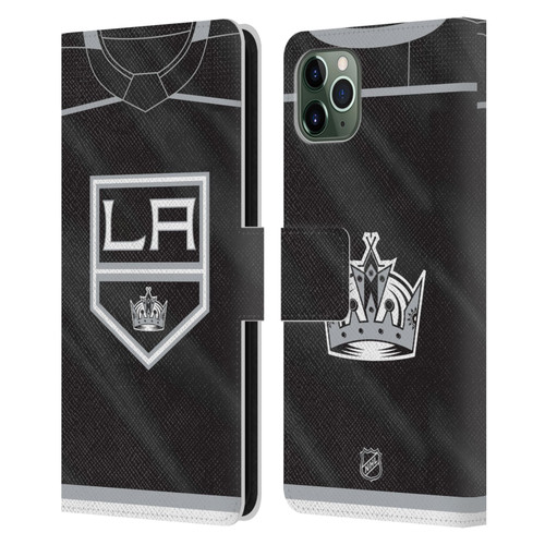 NHL Los Angeles Kings Jersey Leather Book Wallet Case Cover For Apple iPhone 11 Pro Max NHL Los Angeles Kings Jersey Leather Book Wallet Case Cover For Apple iPhone 11 Pro Max