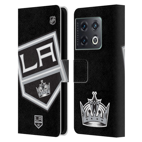 NHL Los Angeles Kings Oversized Leather Book Wallet Case Cover For OnePlus 10 Pro