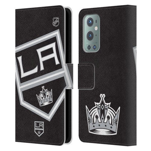 NHL Los Angeles Kings Oversized Leather Book Wallet Case Cover For OnePlus 9