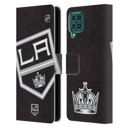 NHL Los Angeles Kings Oversized Leather Book Wallet Case Cover For Samsung Galaxy F62 (2021)