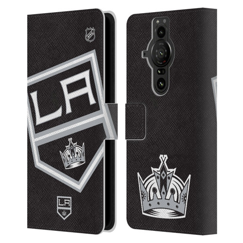 NHL Los Angeles Kings Oversized Leather Book Wallet Case Cover For Sony Xperia Pro-I