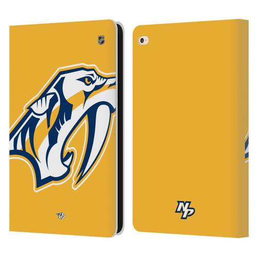 NHL Nashville Predators Oversized Leather Book Wallet Case Cover For Apple iPad Air 2 (2014)