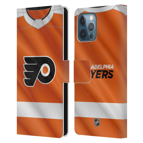 NHL Philadelphia Flyers Jersey Leather Book Wallet Case Cover For Apple iPhone 12 Pro Max
