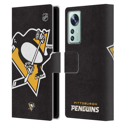 NHL Pittsburgh Penguins Oversized Leather Book Wallet Case Cover For Xiaomi 12