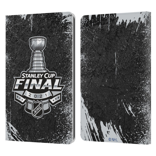 NHL 2021 Stanley Cup Final Distressed Leather Book Wallet Case Cover For Amazon Kindle Paperwhite 1 / 2 / 3