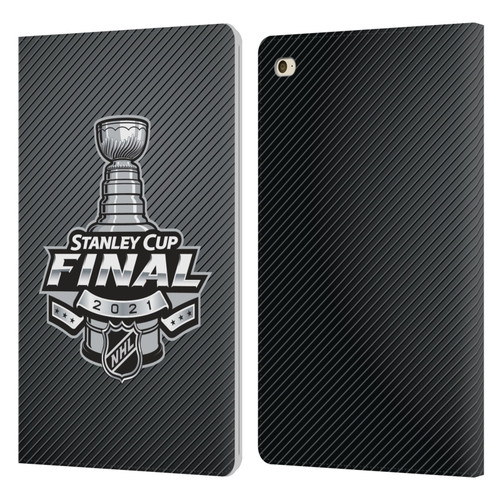 NHL 2021 Stanley Cup Final Stripes Leather Book Wallet Case Cover For Apple iPad mini 4