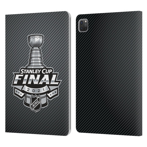 NHL 2021 Stanley Cup Final Stripes Leather Book Wallet Case Cover For Apple iPad Pro 11 2020 / 2021 / 2022