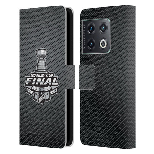 NHL 2021 Stanley Cup Final Stripes Leather Book Wallet Case Cover For OnePlus 10 Pro