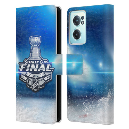 NHL 2021 Stanley Cup Final Stadium Leather Book Wallet Case Cover For OnePlus Nord CE 2 5G