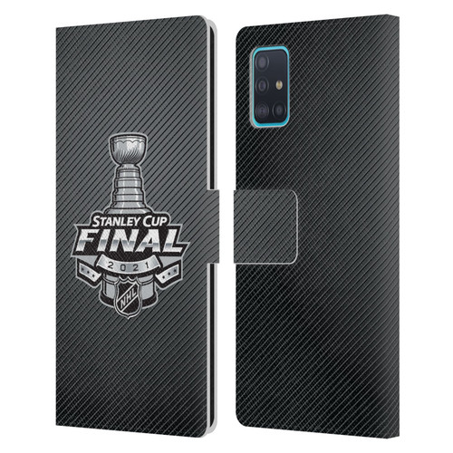 NHL 2021 Stanley Cup Final Stripes Leather Book Wallet Case Cover For Samsung Galaxy A51 (2019)