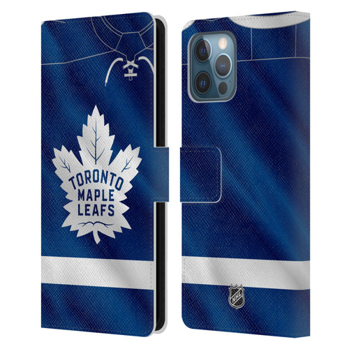 NHL Toronto Maple Leafs Jersey Leather Book Wallet Case Cover For Apple iPhone 12 Pro Max
