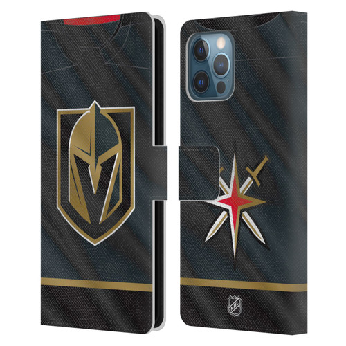 NHL Vegas Golden Knights Jersey Leather Book Wallet Case Cover For Apple iPhone 12 Pro Max