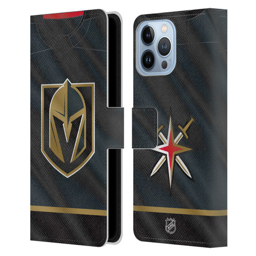 NHL Vegas Golden Knights Jersey Leather Book Wallet Case Cover For Apple iPhone 13 Pro Max