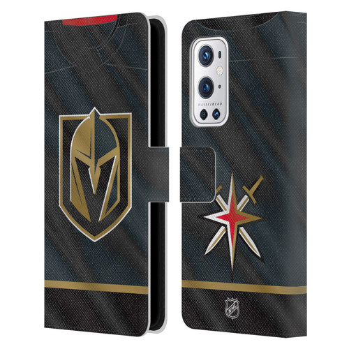 NHL Vegas Golden Knights Jersey Leather Book Wallet Case Cover For OnePlus 9 Pro