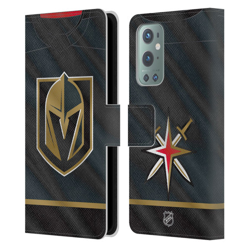 NHL Vegas Golden Knights Jersey Leather Book Wallet Case Cover For OnePlus 9