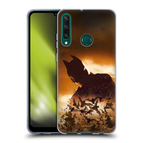 Batman Begins Graphics Poster Soft Gel Case for Huawei Y6p