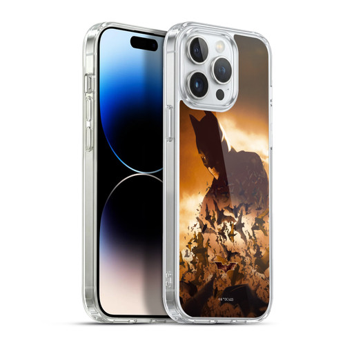 Batman Begins Graphics Poster Soft Gel Case for Apple iPhone 13 Pro Max & MagSafe