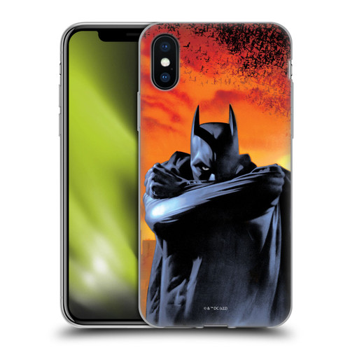 Batman Begins Graphics Character Soft Gel Case for Apple iPhone X / iPhone XS