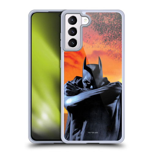 Batman Begins Graphics Character Soft Gel Case for Samsung Galaxy S21+ 5G