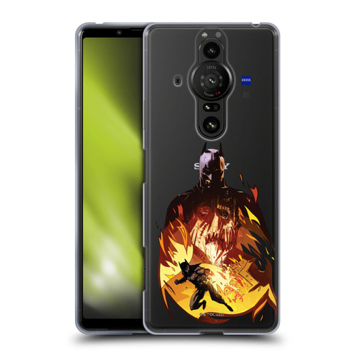 Batman Begins Graphics Scarecrow Soft Gel Case for Sony Xperia Pro-I