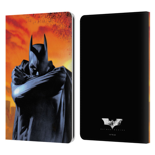 Batman Begins Graphics Character Leather Book Wallet Case Cover For Amazon Kindle Paperwhite 1 / 2 / 3