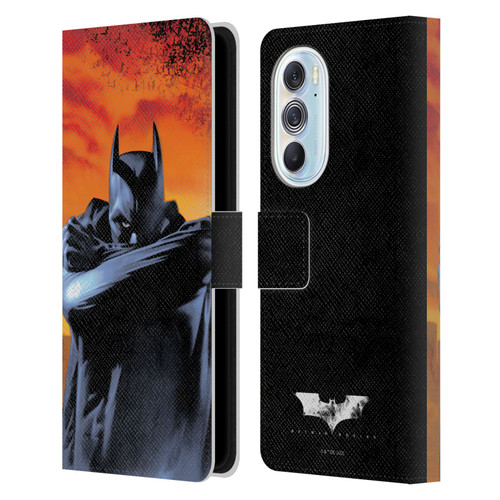 Batman Begins Graphics Character Leather Book Wallet Case Cover For Motorola Edge X30