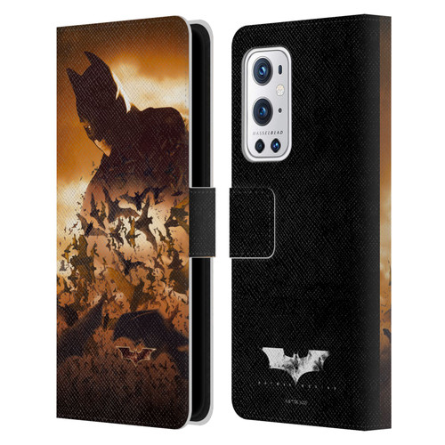 Batman Begins Graphics Poster Leather Book Wallet Case Cover For OnePlus 9 Pro