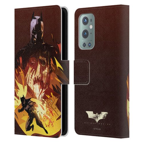 Batman Begins Graphics Scarecrow Leather Book Wallet Case Cover For OnePlus 9