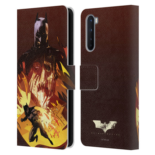 Batman Begins Graphics Scarecrow Leather Book Wallet Case Cover For OnePlus Nord 5G