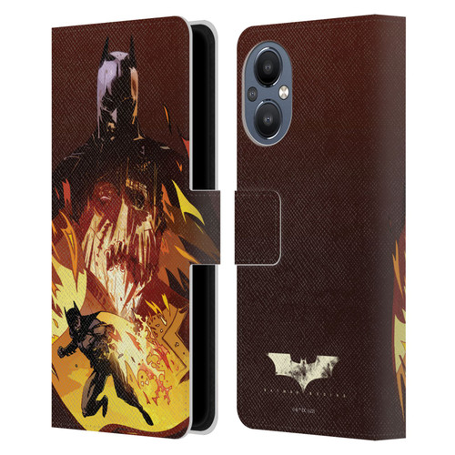 Batman Begins Graphics Scarecrow Leather Book Wallet Case Cover For OnePlus Nord N20 5G