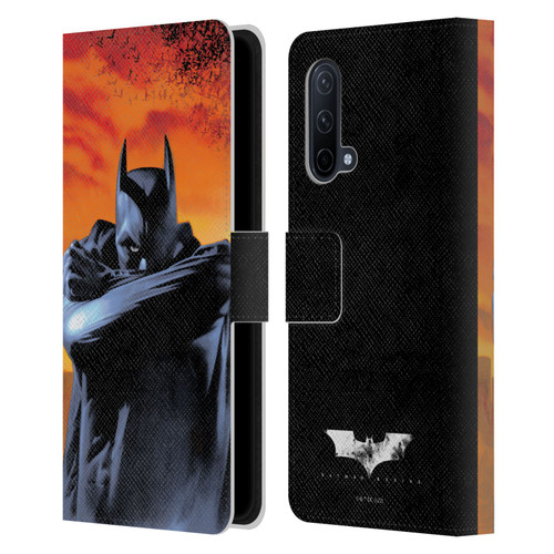 Batman Begins Graphics Character Leather Book Wallet Case Cover For OnePlus Nord CE 5G