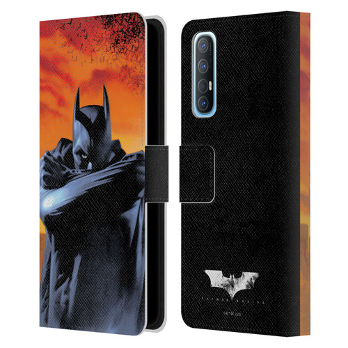 Batman Begins Graphics Character Leather Book Wallet Case Cover For OPPO Find X2 Neo 5G