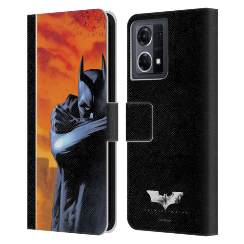 Batman Begins Graphics Character Leather Book Wallet Case Cover For OPPO Reno8 4G