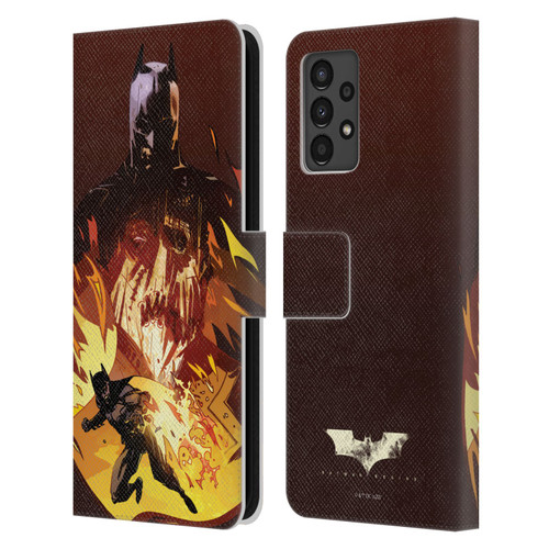 Batman Begins Graphics Scarecrow Leather Book Wallet Case Cover For Samsung Galaxy A13 (2022)